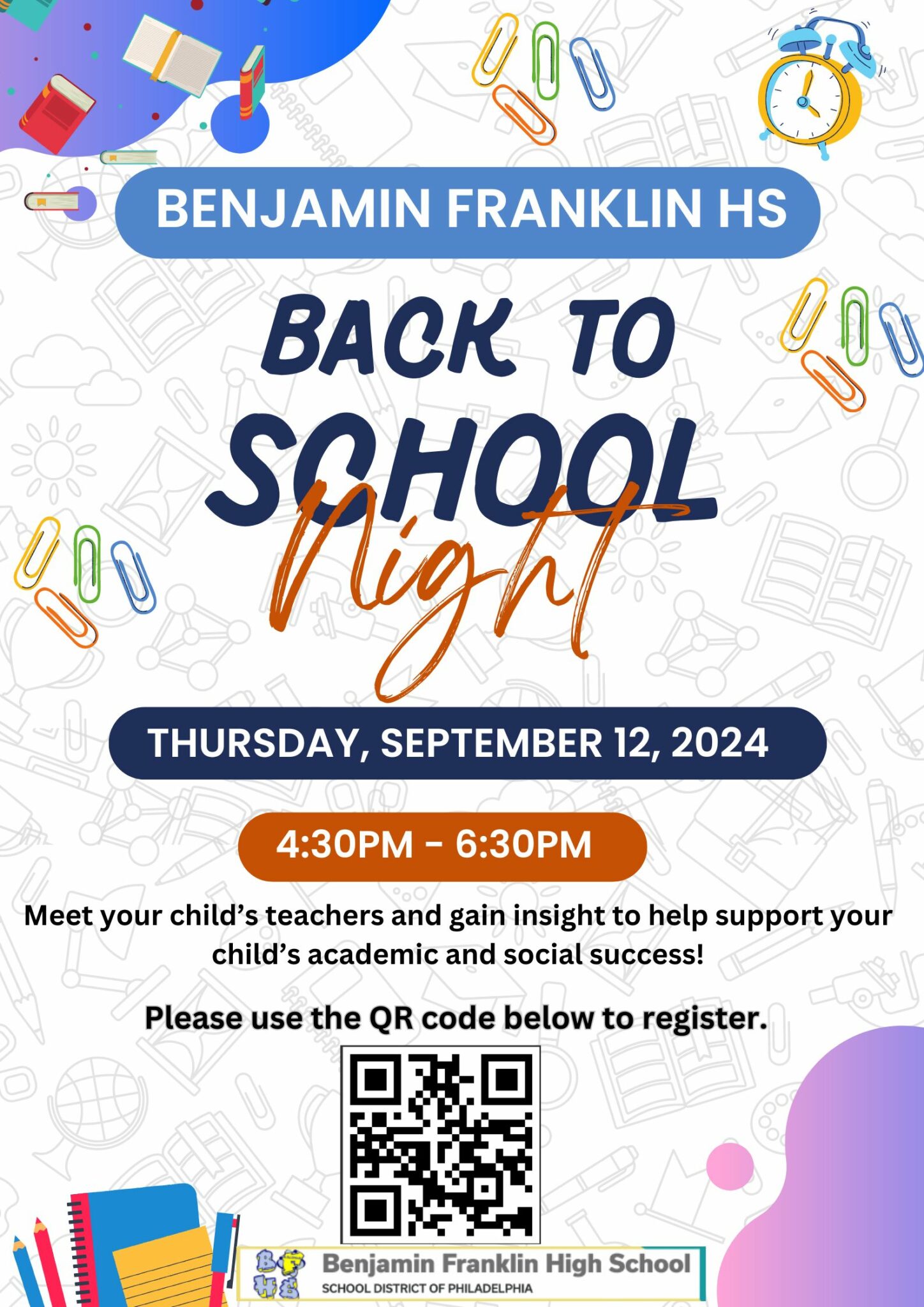 Benjamin Franklin High School The School District of Philadelphia
